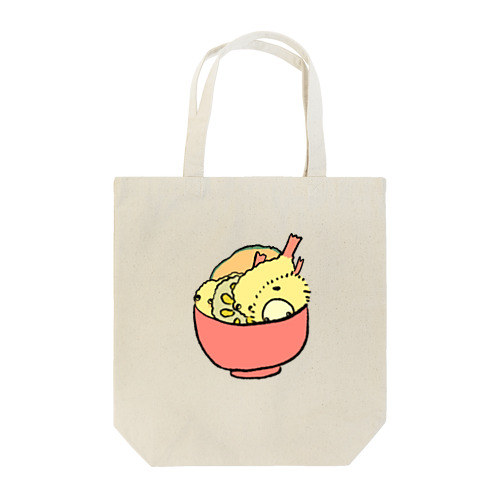 リンゴドクガとエビフリャー丼 Tote Bag