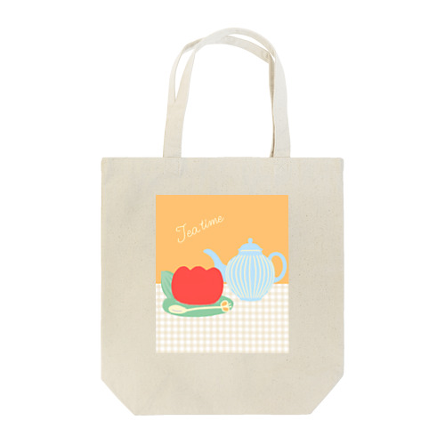 チューリップ×ティーカップ Tote Bag