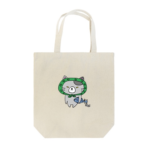 つり目にゃんこのにぼし Tote Bag