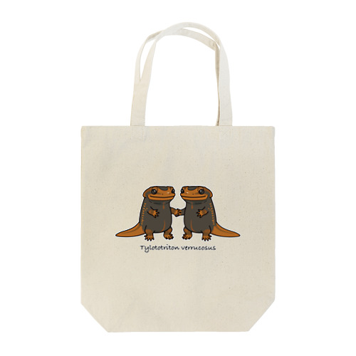 手繋ぎアメイロイボイモリ Tote Bag