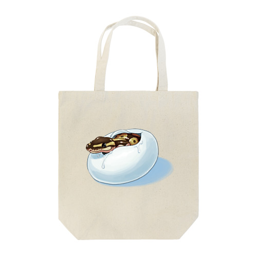 お孵りボールパイソン Tote Bag