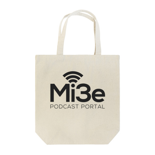 Mi3e Black Tote Bag