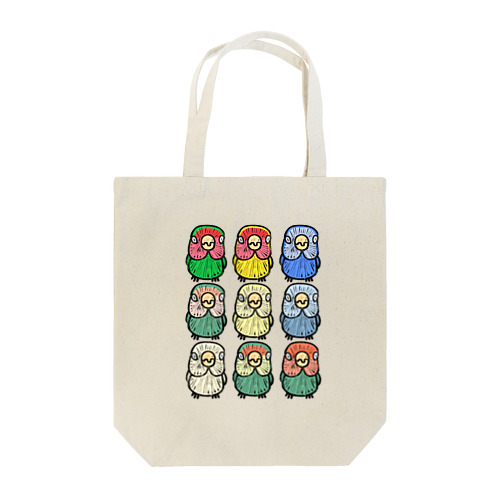 インコ集合 Tote Bag