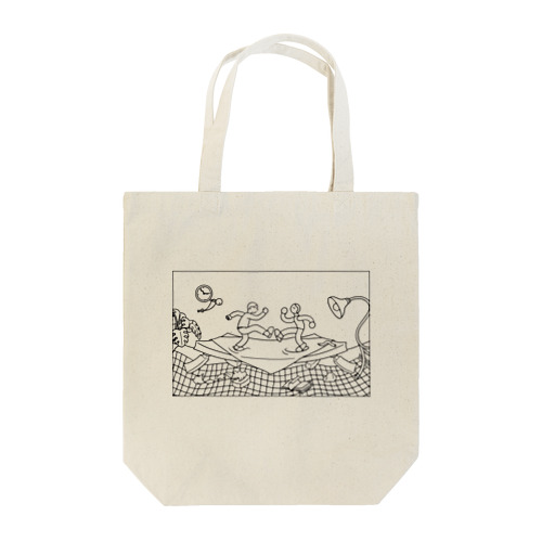 スリッパでステップ Tote Bag