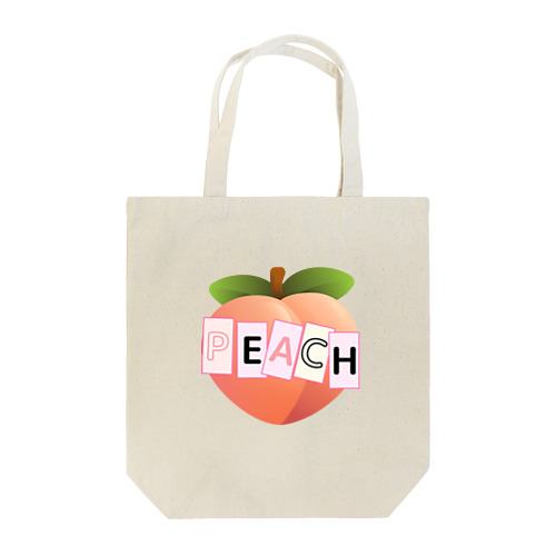 peachもも トートバッグ