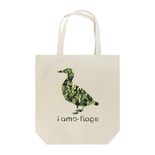 鴨フラージュ Tote Bag