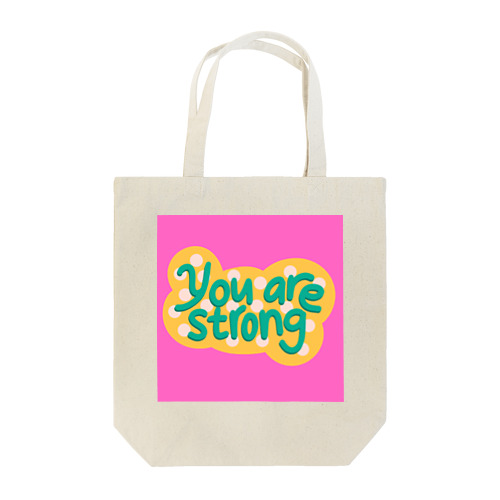 You are strong トートバッグ