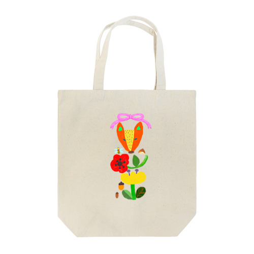 こぎつねこんこんのトートバッグ Tote Bag