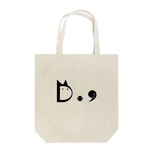 いぬなDogの文字 Tote Bag