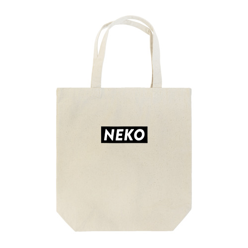 NEKO STORE ボックスロゴ 黒 トートバッグ