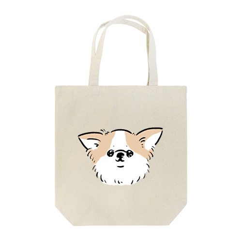 チワワ　フェイス　クリーミィ【せいこせんせい】 Tote Bag