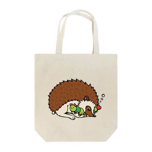 ねむたげなハリネズミ Tote Bag