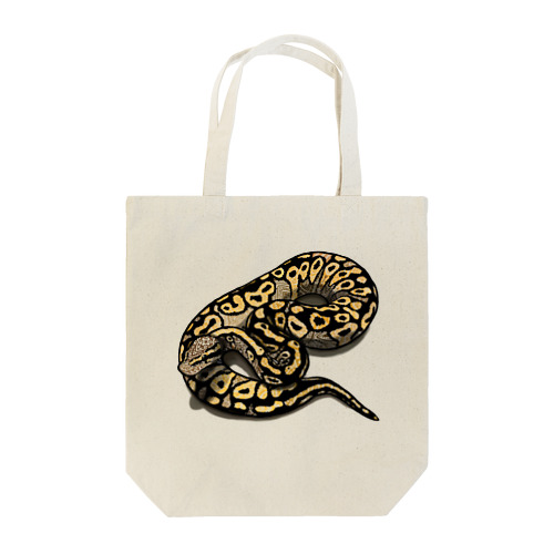 ボールパイソン パスタべモチーフ Tote Bag