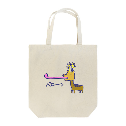 鹿ぺローン Tote Bag