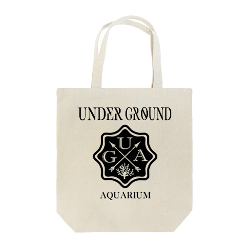 UGA ロゴ 【BLACK】 Tote Bag