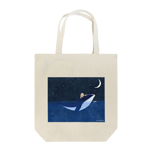 クジラさんと友達 Tote Bag