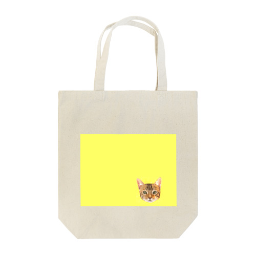 ネコ【顔】 Tote Bag