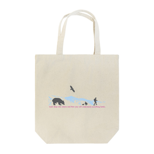 日本アルプス登山 Tote Bag