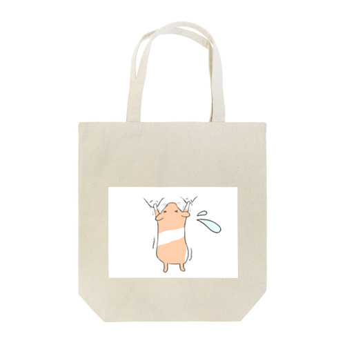 落ちそう‼️ハムスター君‼️ Tote Bag