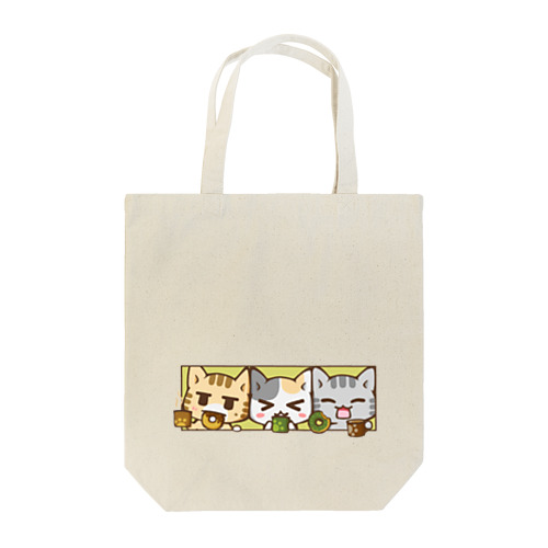 くつろぎ猫 ~まったりドーナツ~ Tote Bag