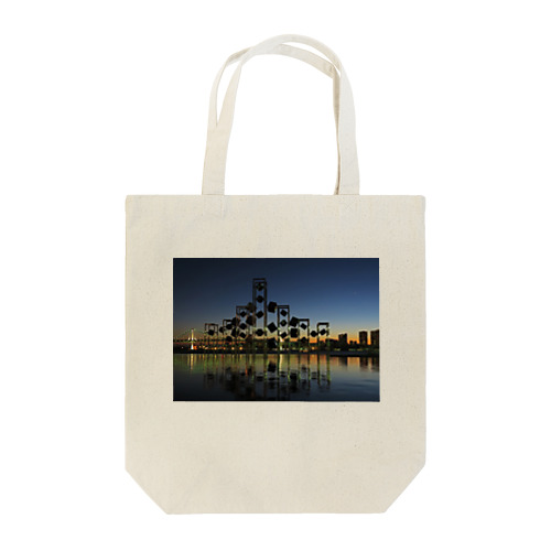 日が沈む瞬間から夜になるまで Tote Bag