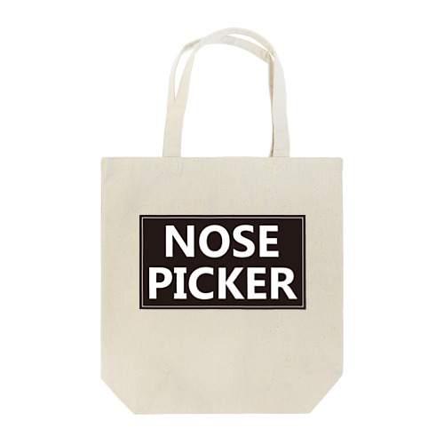 Nose Picker Tote Bag