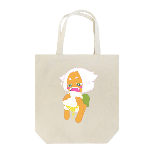 こぼれるタマゴサンド Tote Bag