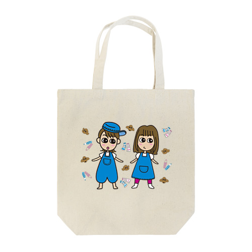 ゆきんこ＆ふーちゃんプグッズ Tote Bag