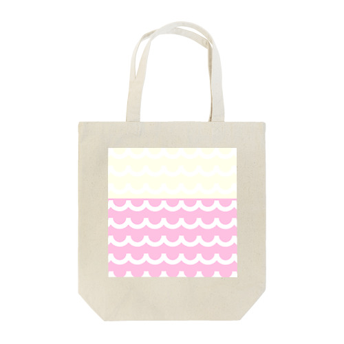 wave_strawberry&milk Tote Bag