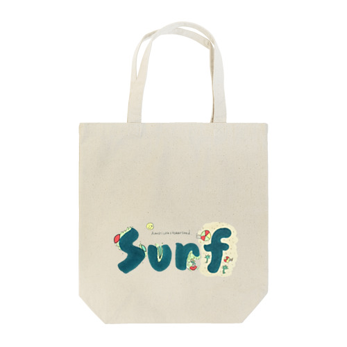 Surf Beach Tote Bag