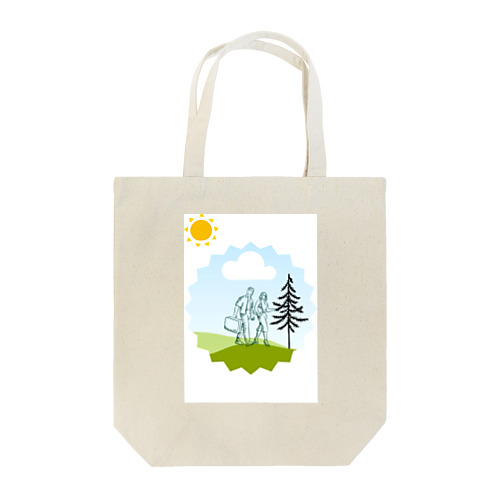 いい天気だ！散歩しよう！　歩こ～歩こ～私は元気～♪ Tote Bag