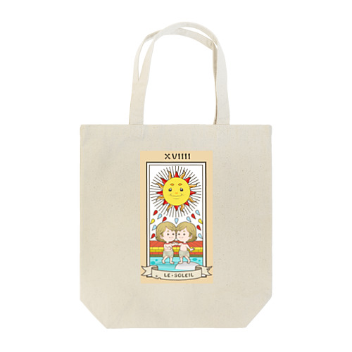 マルセイユ版　ちびキャラ太陽 Tote Bag