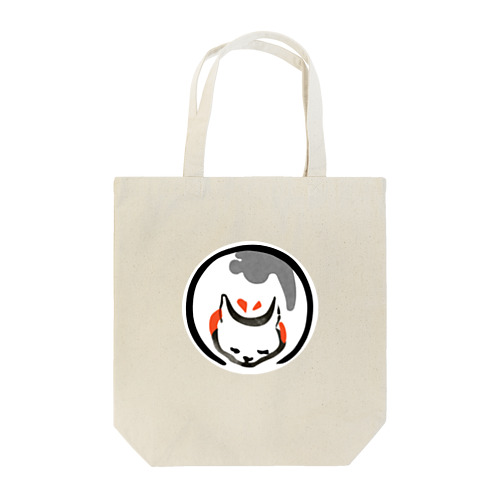 浮世絵　丸い猫 Tote Bag