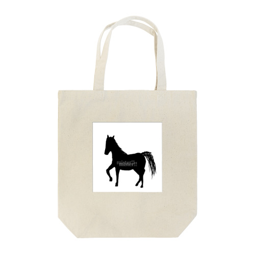  silhouette horse トートバッグ