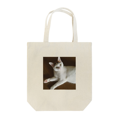 箱入り三毛猫うにさん Tote Bag