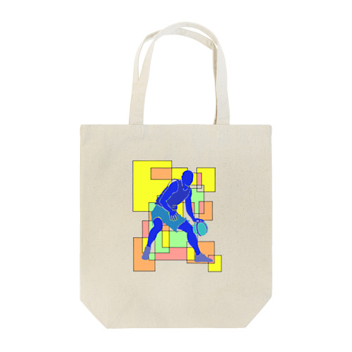 カラフルバスケットボール Tote Bag