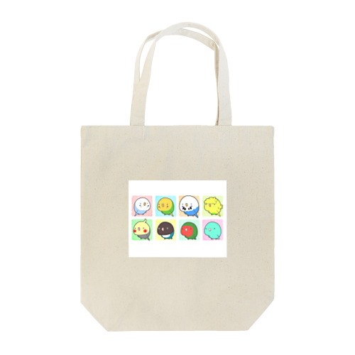 ゆるゆるインコデザイン Tote Bag