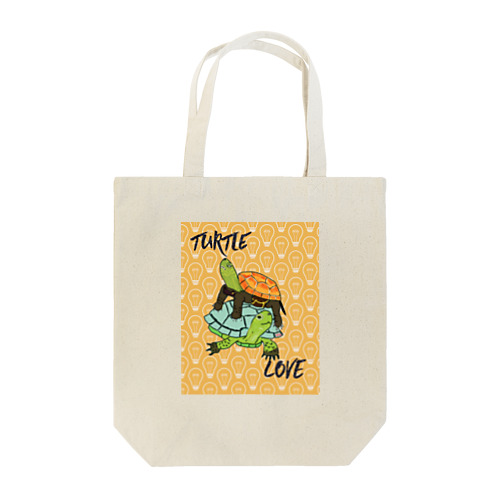 スペインイシガメとクサガメちゃん カラフル Tote Bag