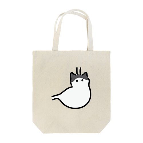 胃ハチワレ猫 Tote Bag