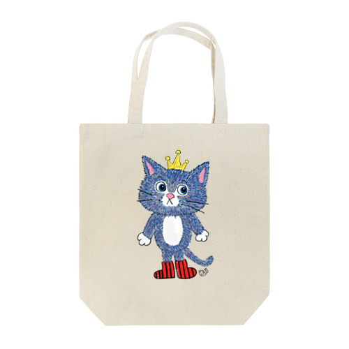 Nobigao ねこのおうさま Tote Bag