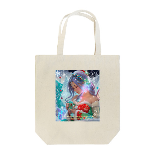 On a holy night, a time of healing for you too. Love is an eternal grace from God Tote Bag