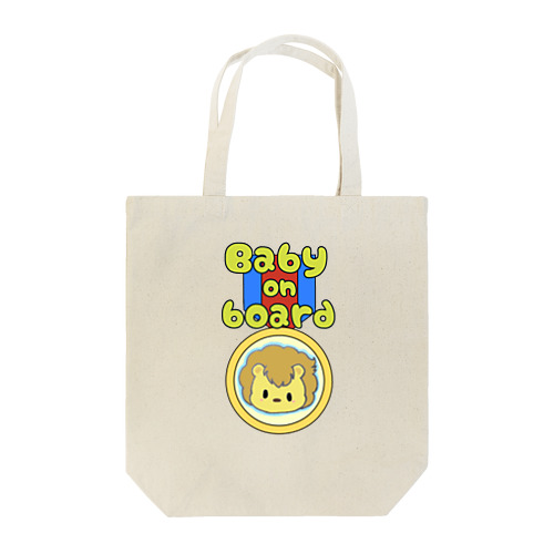 Babyonboard  ライオン Tote Bag