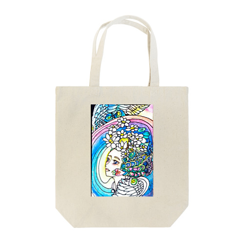 白蓮と天使 Tote Bag