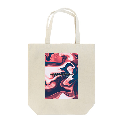 Wave-red Tote Bag
