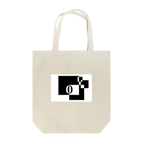 シンプルデザインアルファベットO Tote Bag