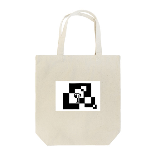 シンプルデザインアルファベットT Tote Bag