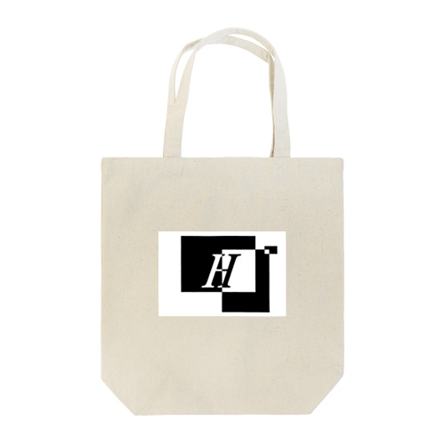 シンプルデザインアルファベットH Tote Bag