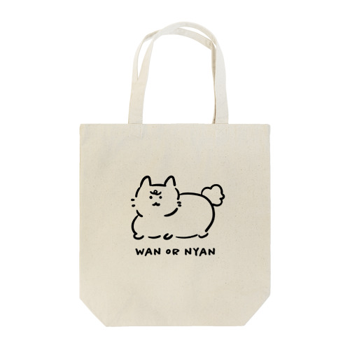 wan or nyan Tote Bag