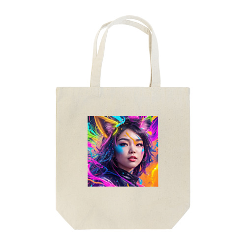 「色彩の少女の冒険 - Shikisai no Shōjo no Bōken: Adventure of the Girl from the World of Colors」 Tote Bag