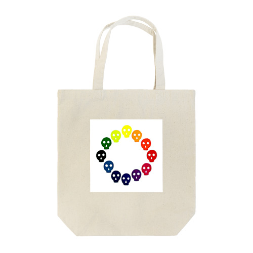 カラフルドクロ Tote Bag